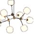 Nabila 9 Light Black Chandelier - Thumbnail 2