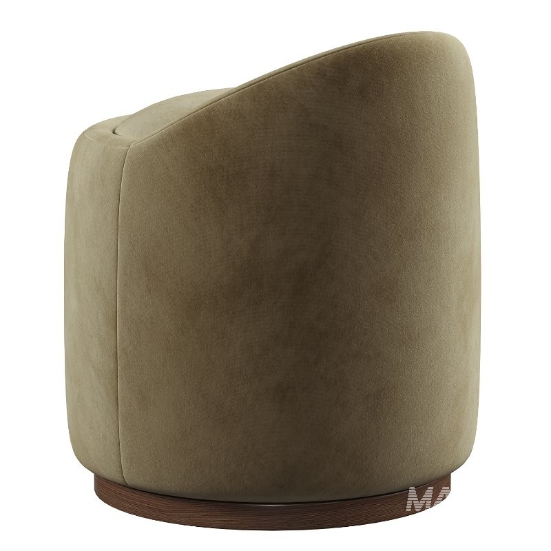 Swirl Swivel Ottoman - Image 4