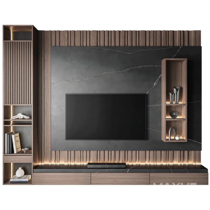 tv wall set 31 - Image 1