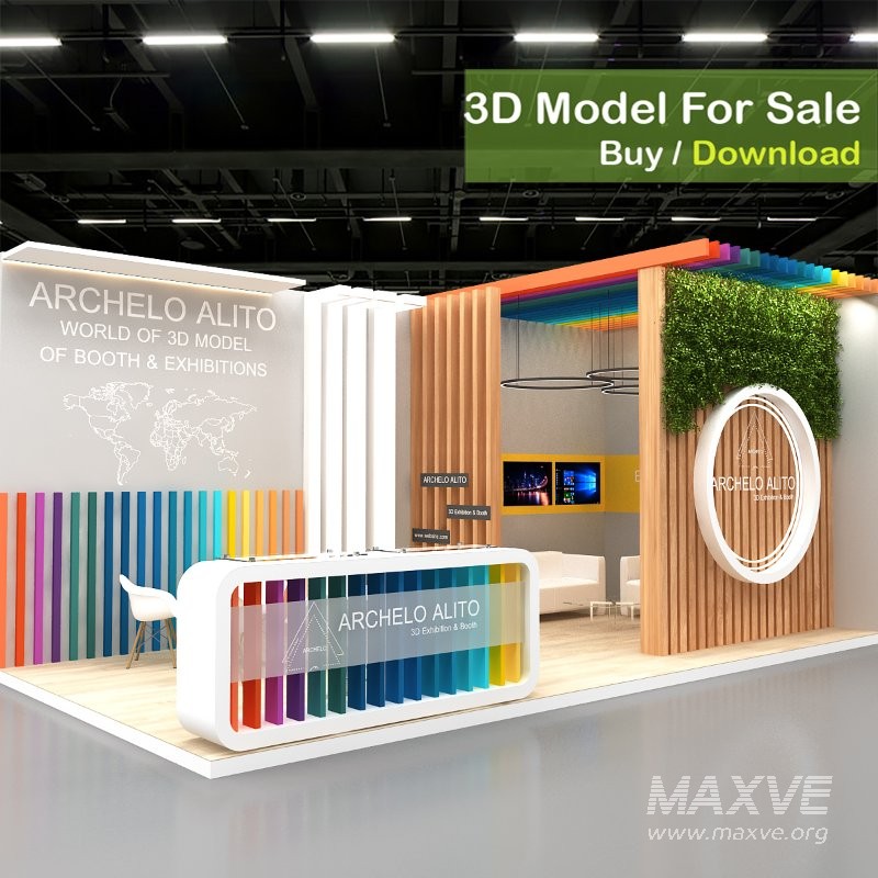 creative exhibition booth - Image 1