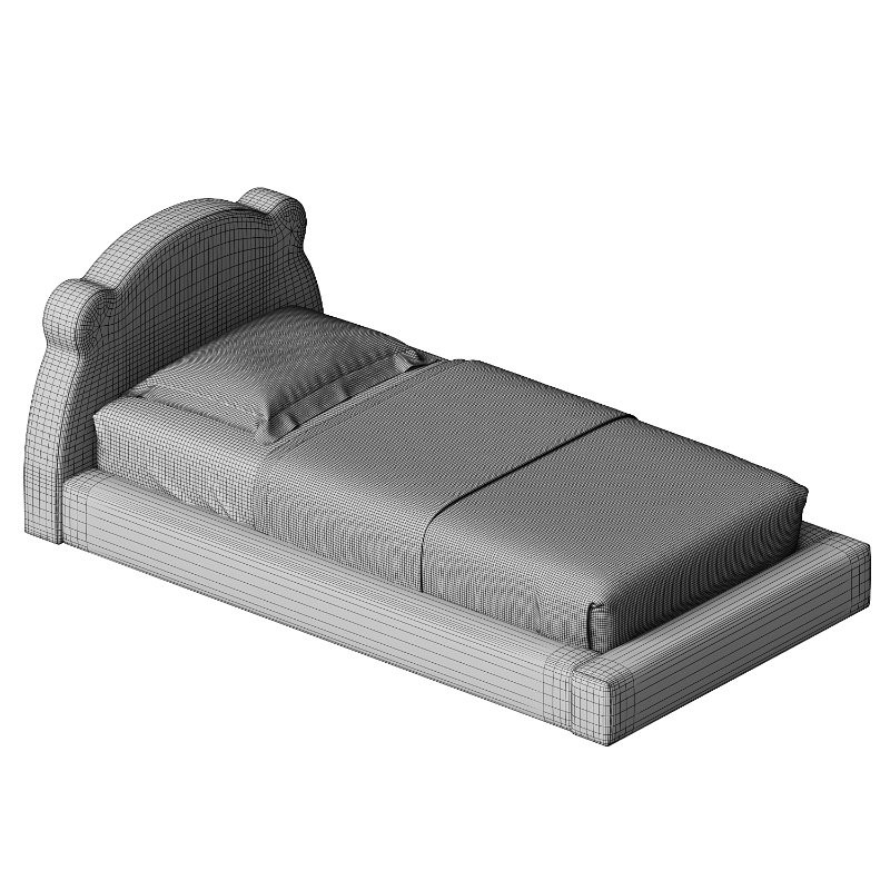 Little Bear Cream Bed - Image 3