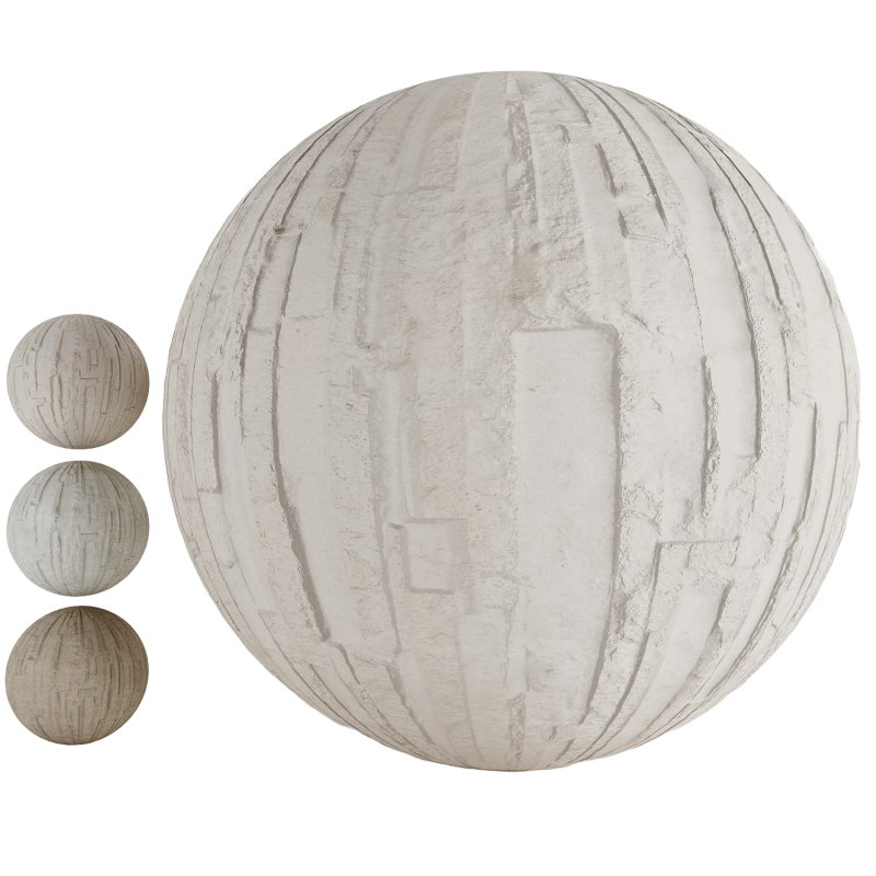 Stacked Plaster Wall - Image 1