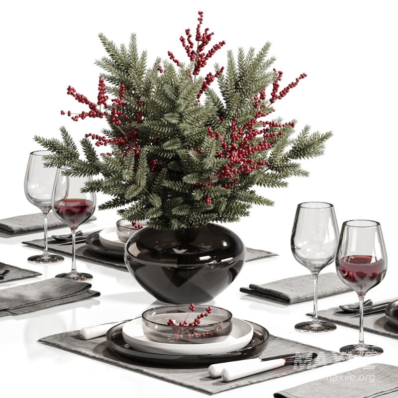 Winter Berry Dining Set28 - Image 2