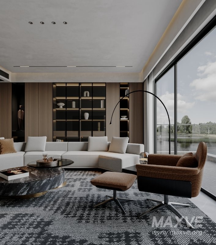 Modern living and dining room - Image 6