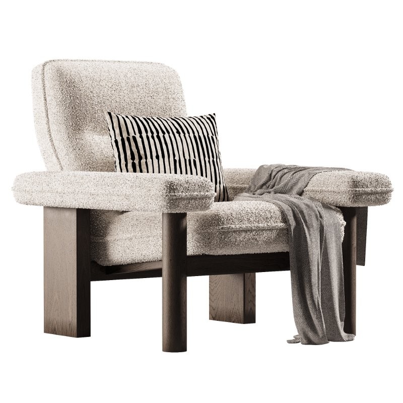 Menu Space – Brasilia Lounge Chair - Image 1