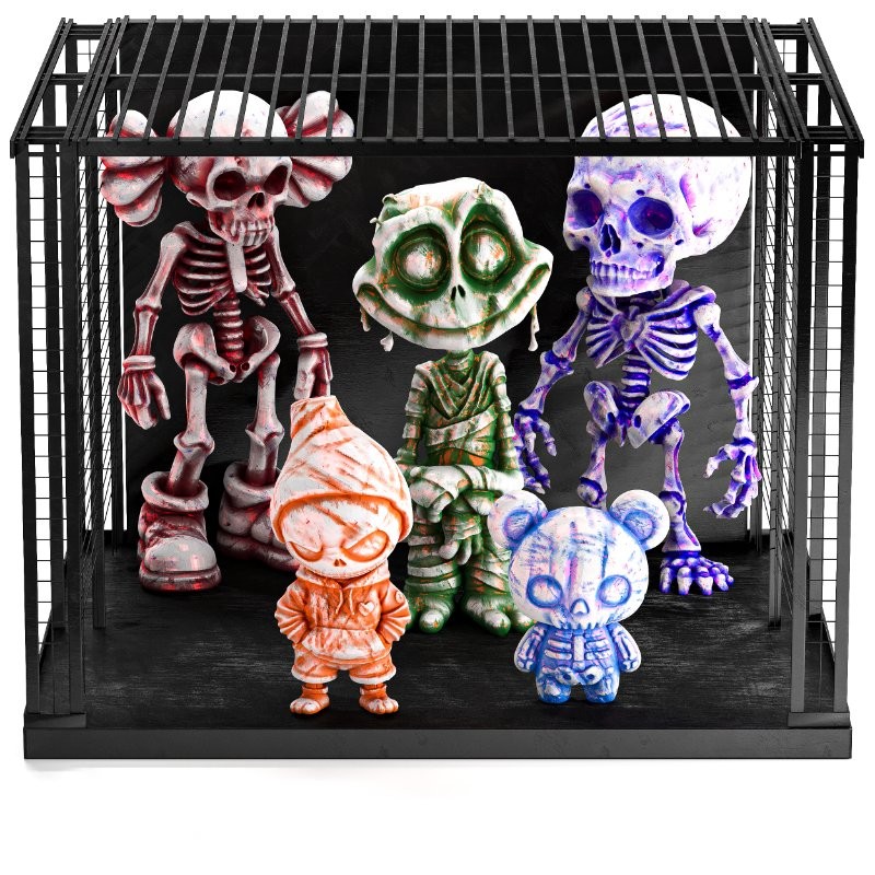 Funny Halloween Skeleton - Image 3