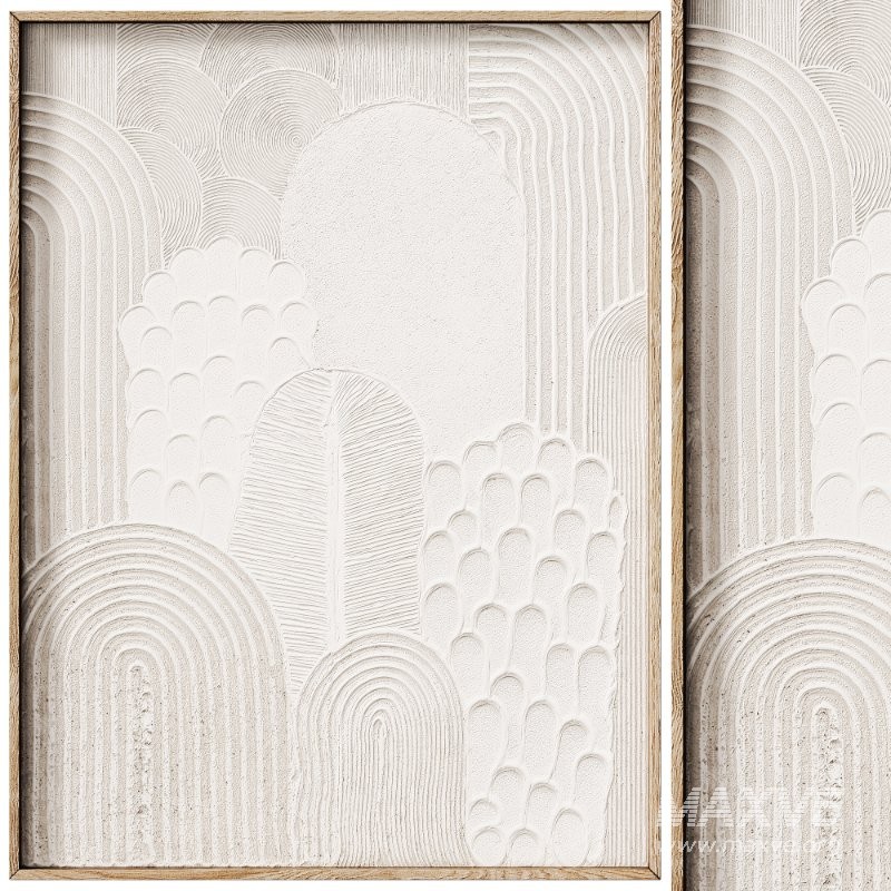 Decorative 3D Panel ART RELIEF 55 - Image 1