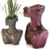 Woman Sculpture Pot Planter - Thumbnail 2
