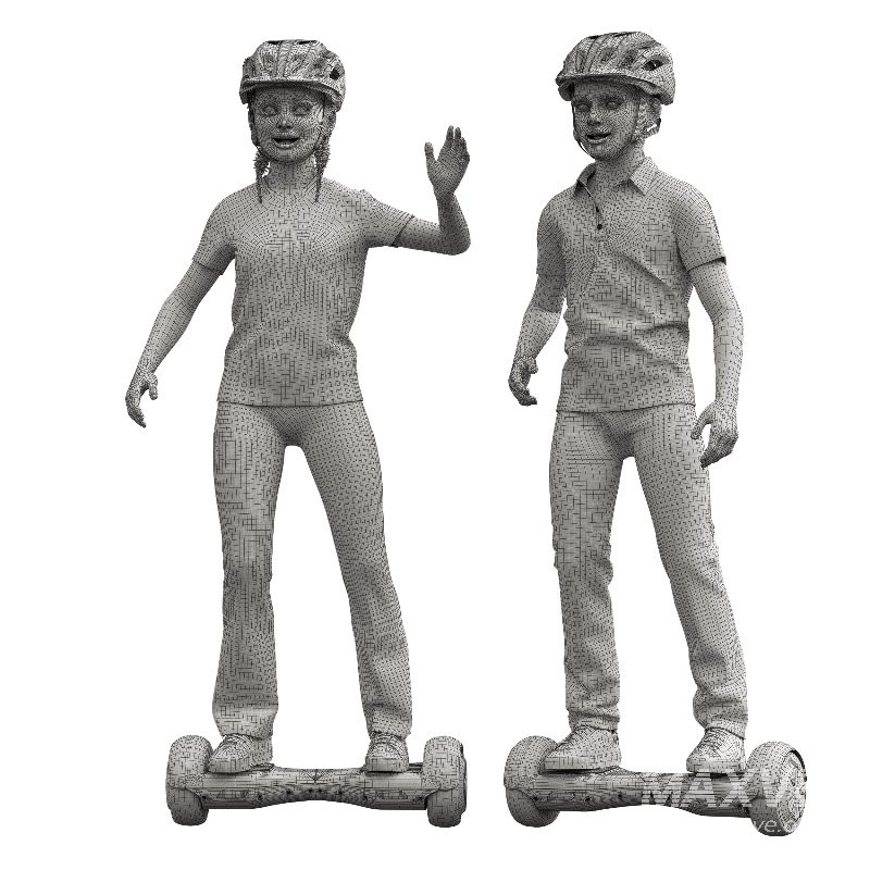 Child playing Hoverboard - Image 3