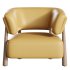 Dolores Stone Cream Fabric Occasional Chair - Thumbnail 5