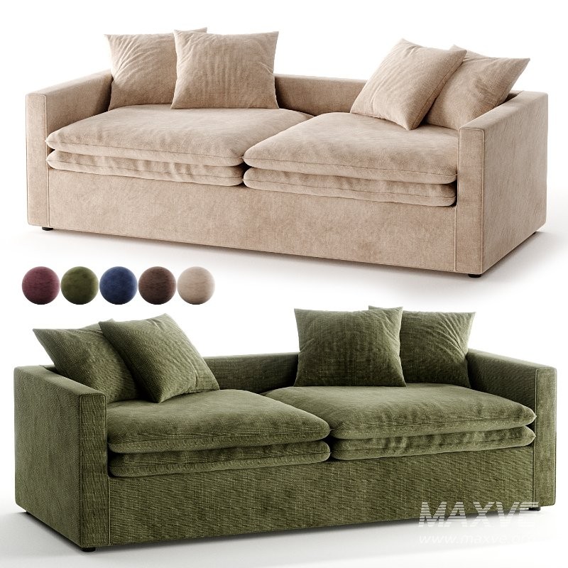 Sunbeam Off White Sofa Eichholtz Montgomery - Image 2