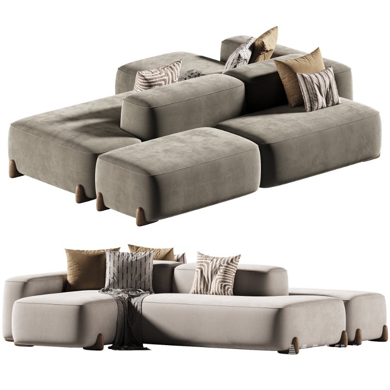 Corner sofa KAUNAS modular by Gianfranco - Image 2