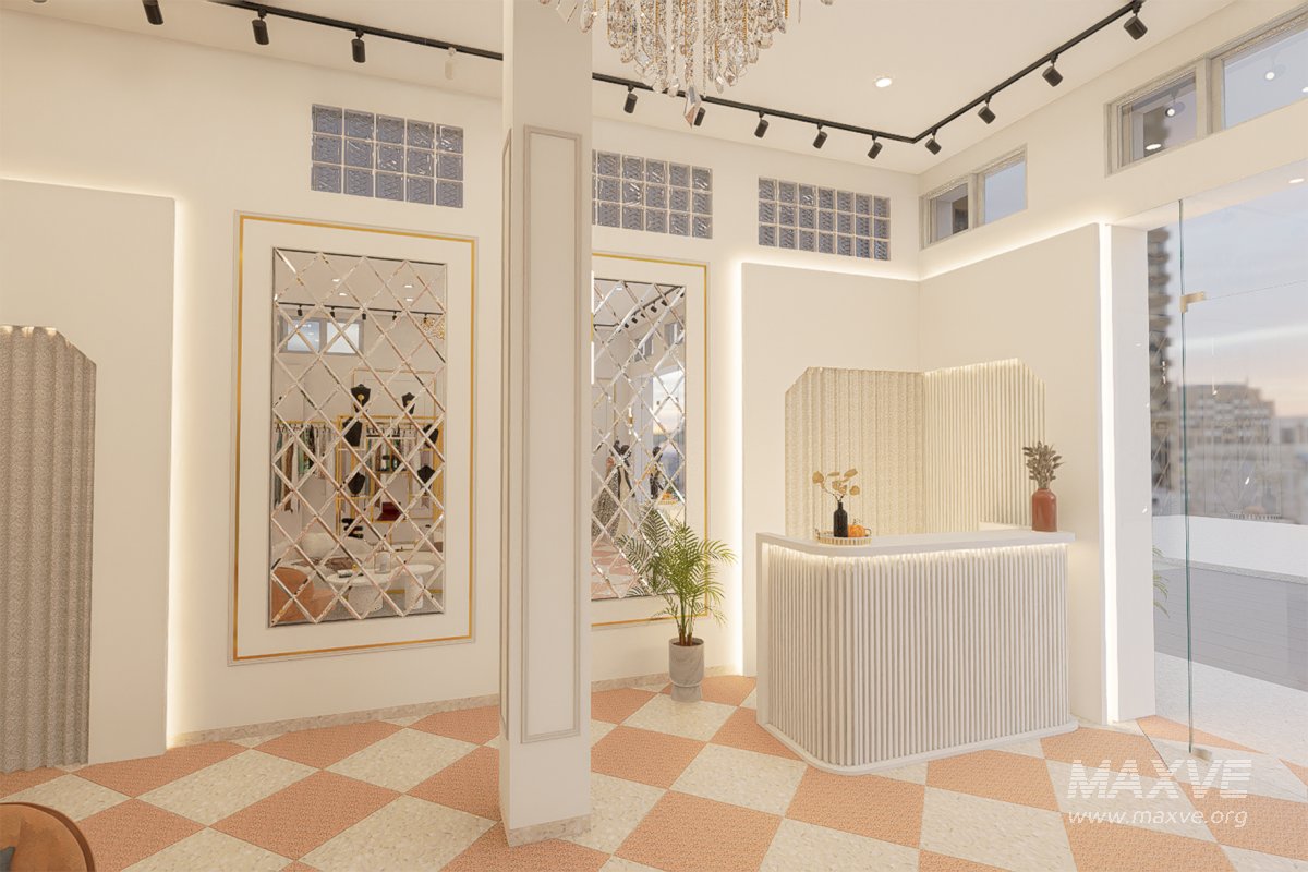 3D Wedding shop design - Image 1
