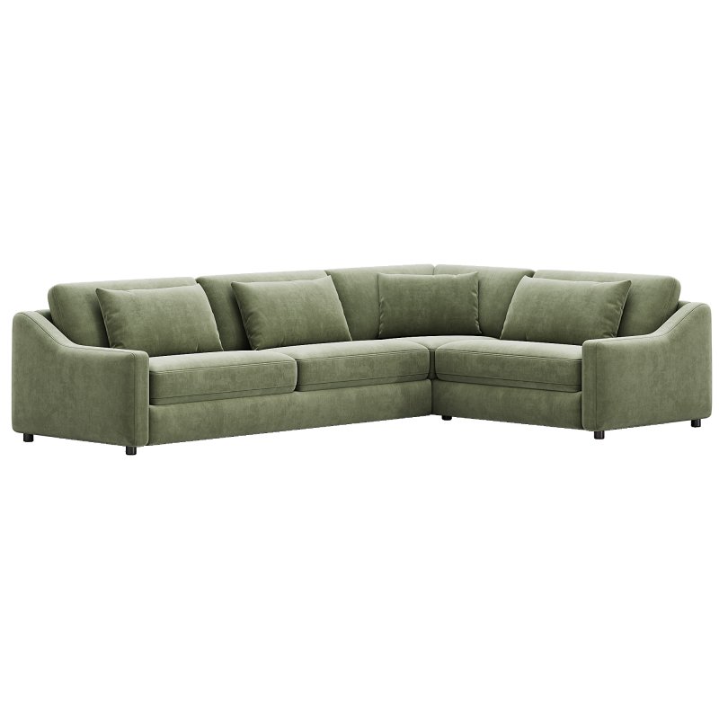 Ashby Sofa Two-Piece Sectional By Arhaus - Image 1