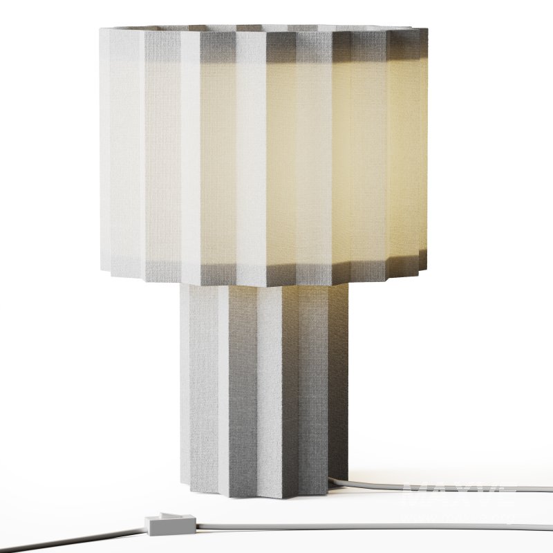 Folkform for Orsjo Belysning Plisse Table Lamp - Image 2