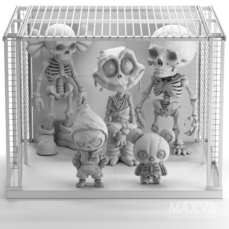 Funny Halloween Skeleton - Image 2