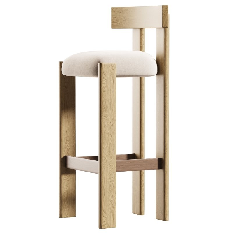 Bar stool Loc by Stahl and Band - Image 3