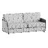 lampo 7 sofa - Thumbnail 2