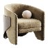 finn dove grey armchair - Thumbnail 5