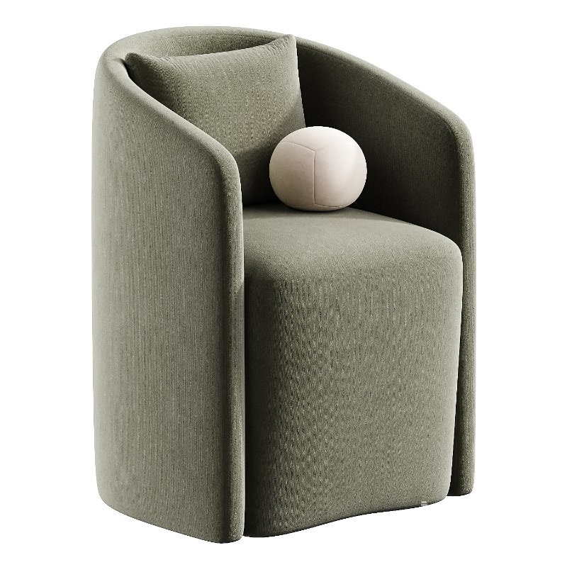 aurelie barrelback armchair - Image 1