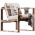 Carl Hansen BK11 Outdoor Lounge Chair - Thumbnail 1