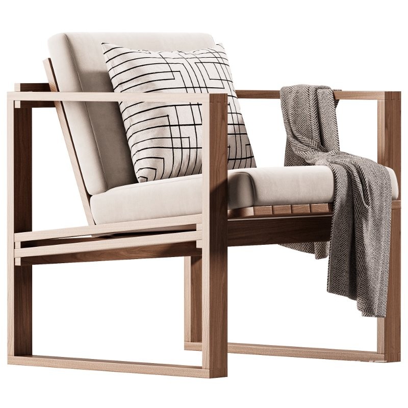 Carl Hansen BK11 Outdoor Lounge Chair - Image 1