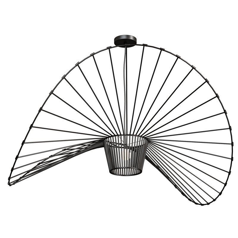 Handmade Bamboo Woven Vertigo Pendant Lamp Light - Image 3