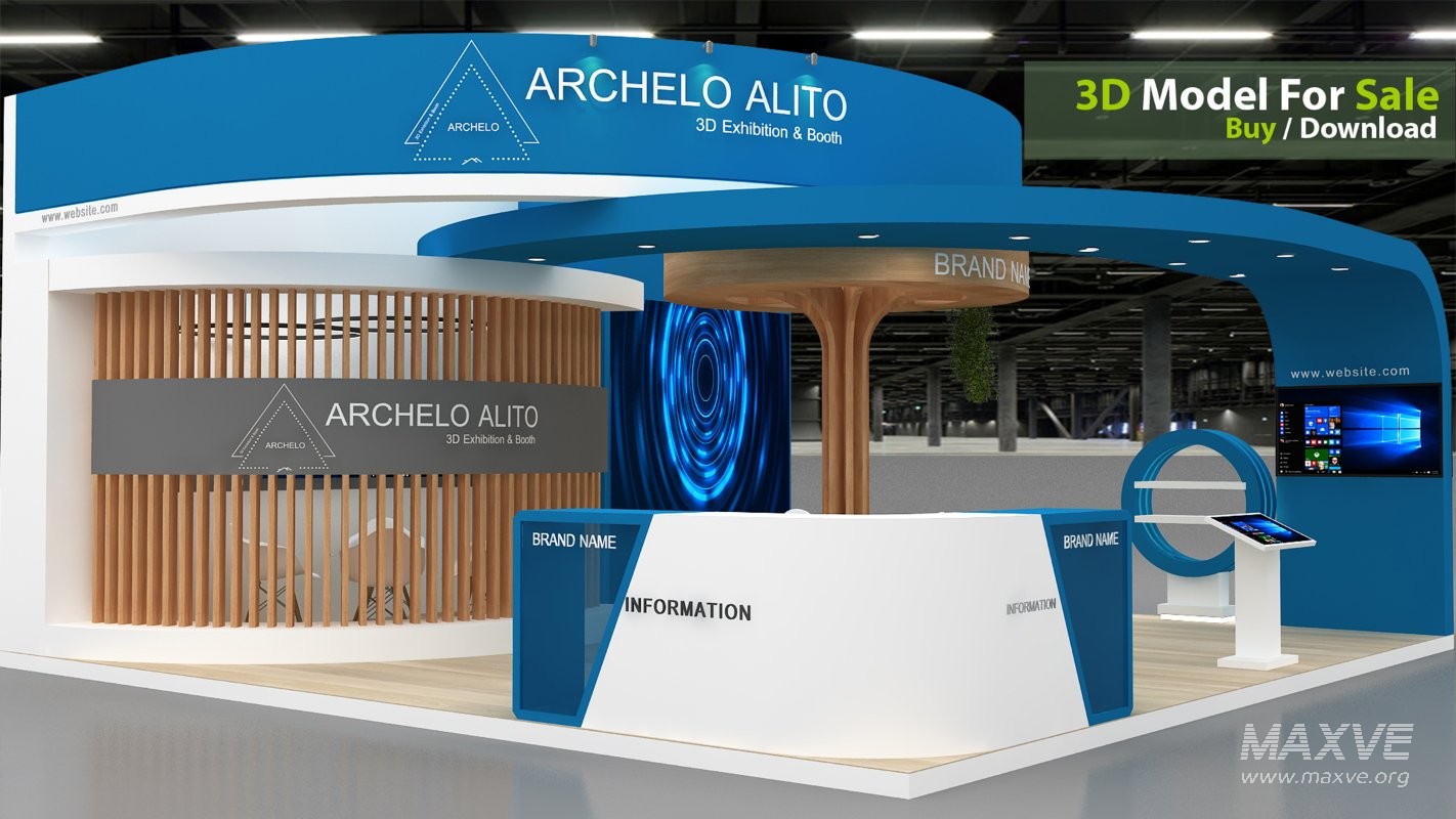 3d exhibition kiosk - Image 4