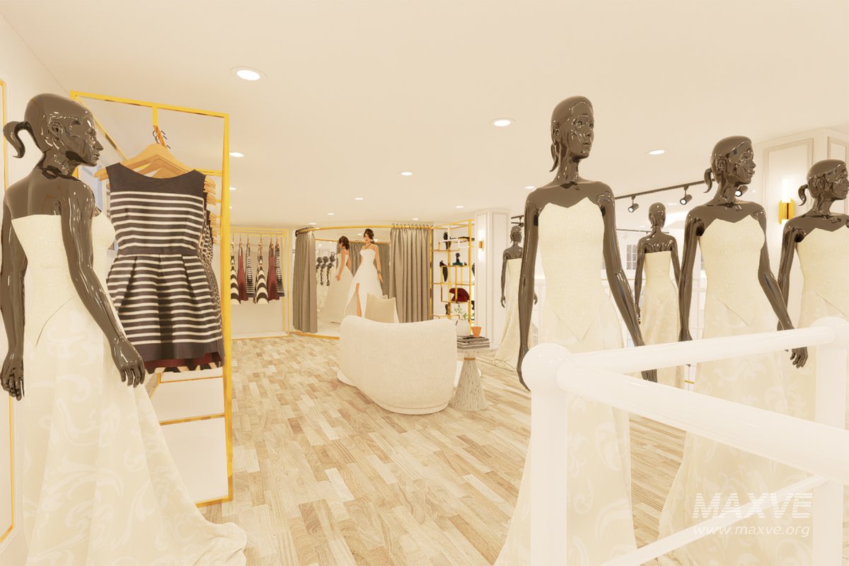 3D Wedding shop design - Image 12