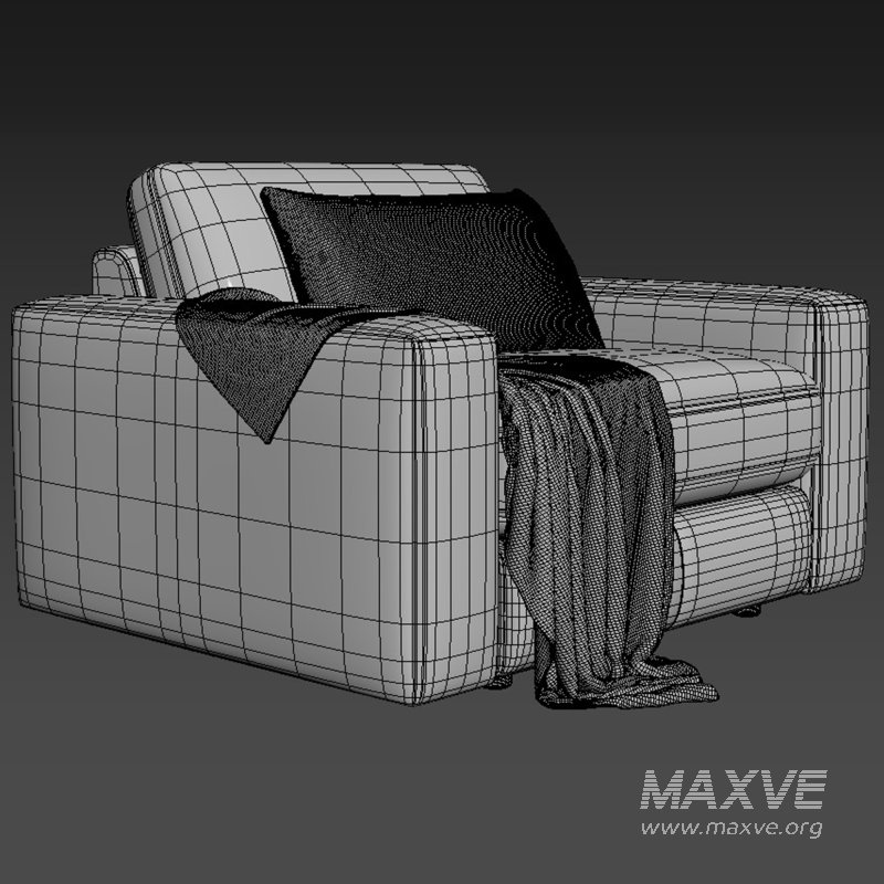 Kipton Wide Arm Nubuck Leather Sofa 140 By Arhaus - Image 2