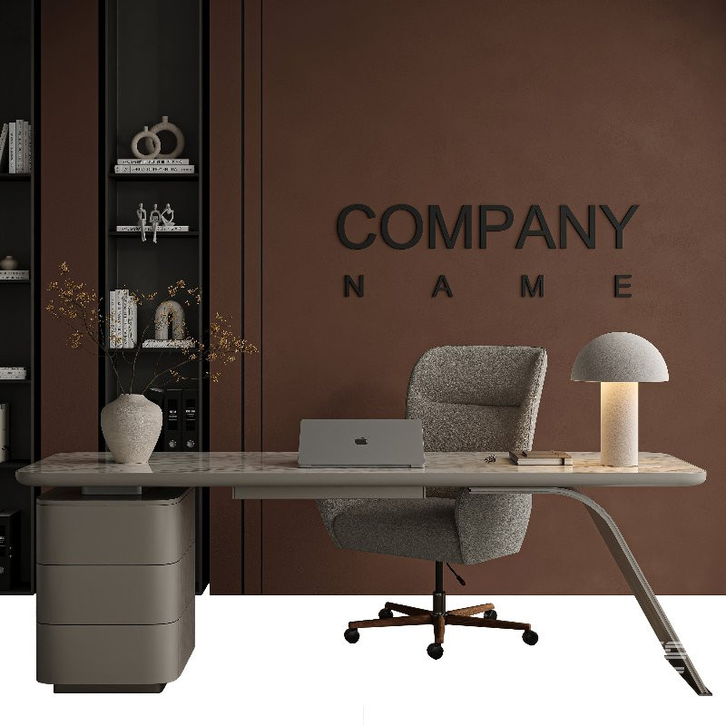 Boss Desk – Office Furniture 04 - Image 4