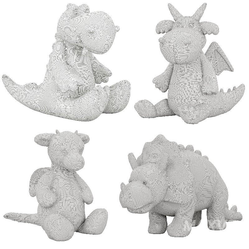 Plush Toys Set 02 - Image 4