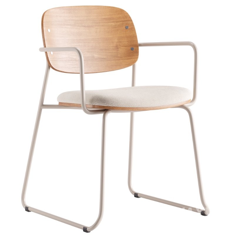 Meli Wood Chair - Image 1