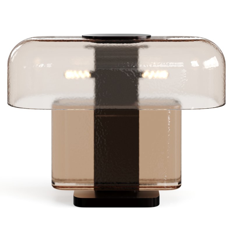 ESCA Glass Table Lamp by R HUGHES - Image 3