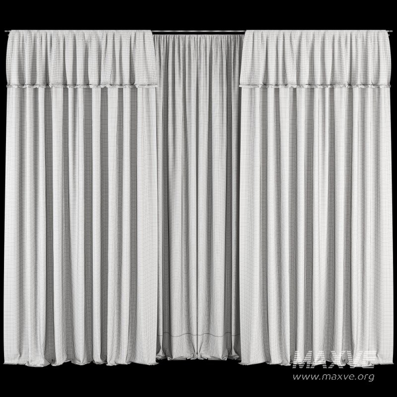 Silk and Cotton Curtain Set 93 - Image 5