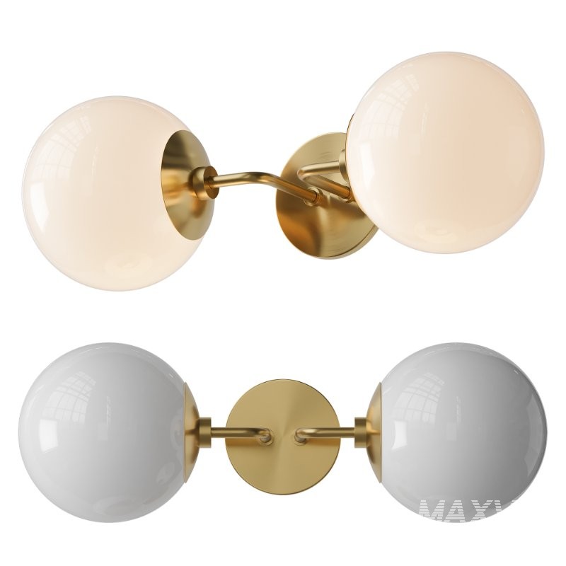 Minimalist Globe Sconce - Image 1