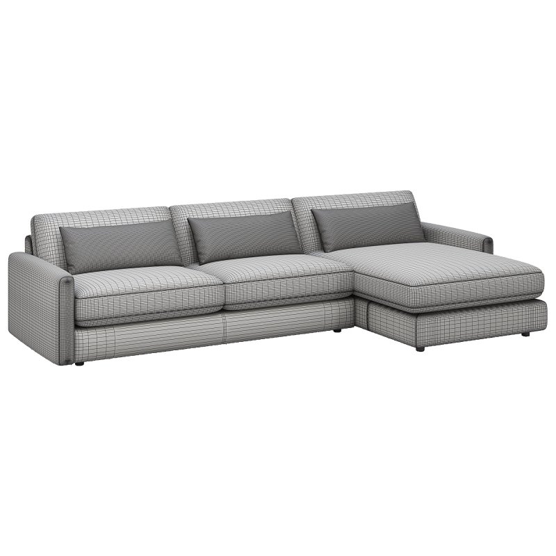 Kipton Two-Piece Chaise Sectional By Arhaus - Image 3