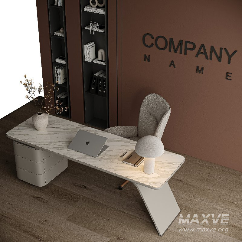 Boss Desk – Office Furniture 04 - Image 2