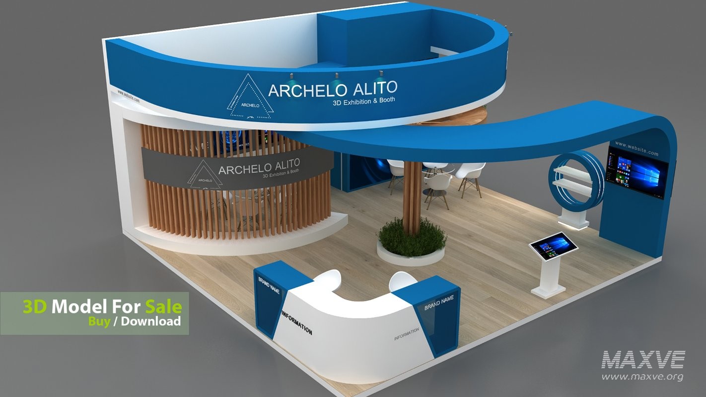 3d exhibition kiosk - Image 3