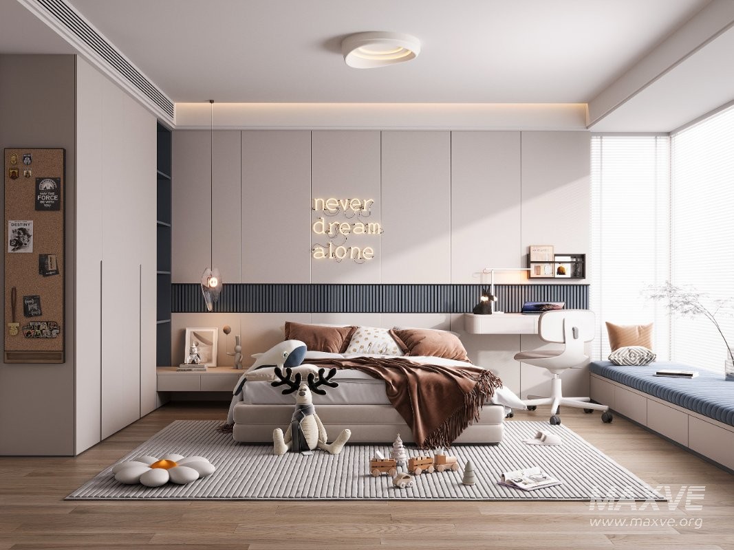 modern bedroom - Image 1