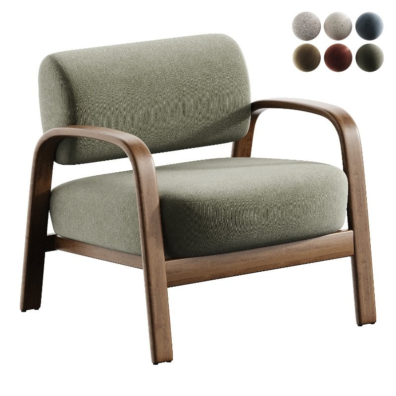 bendy armchair - Image 3