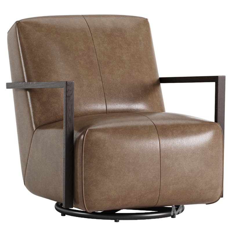Walsh Leather Glider - Image 2