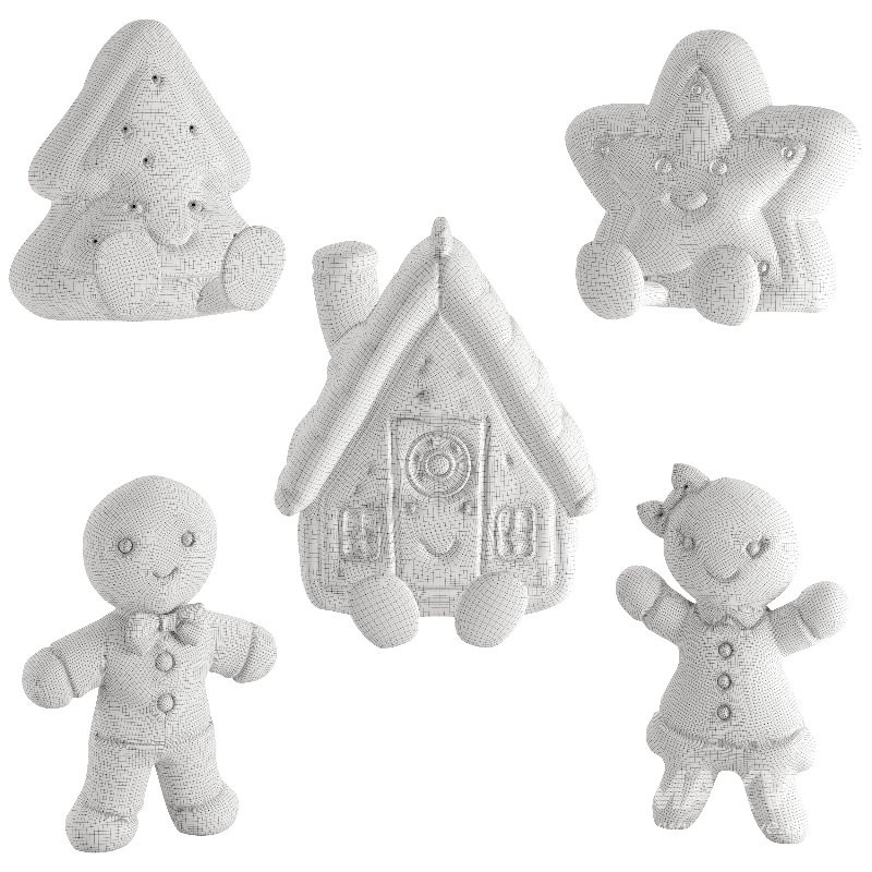 Plush Toys Set 12-Christmas - Image 4