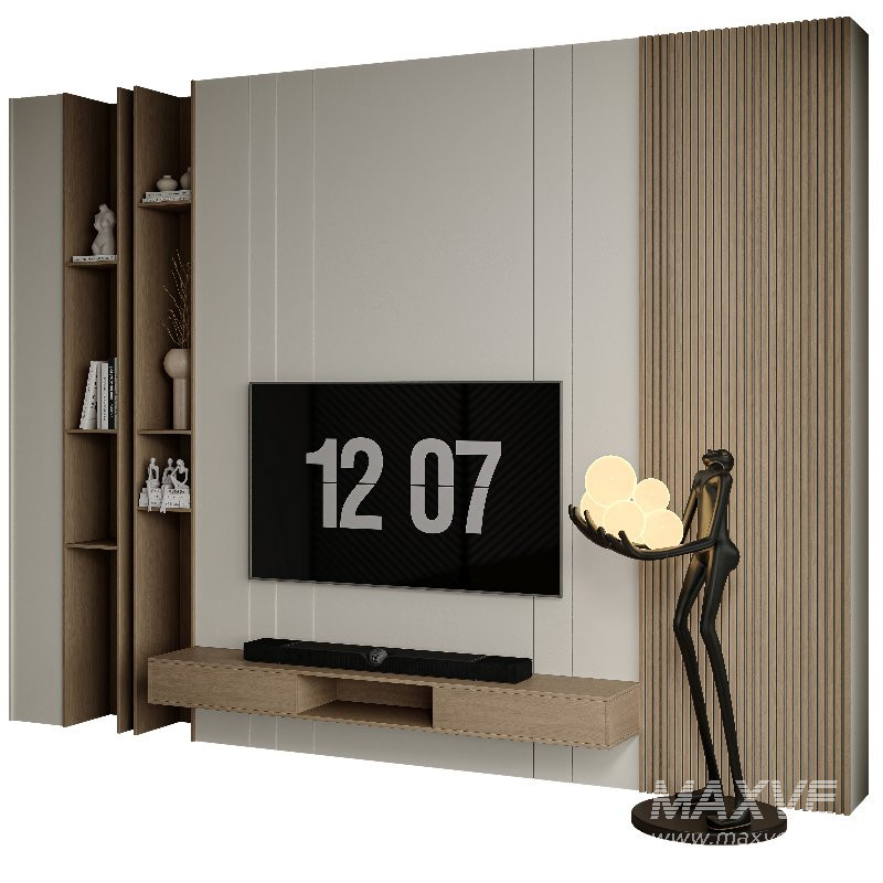 TV Wall-Set 06 - Image 2