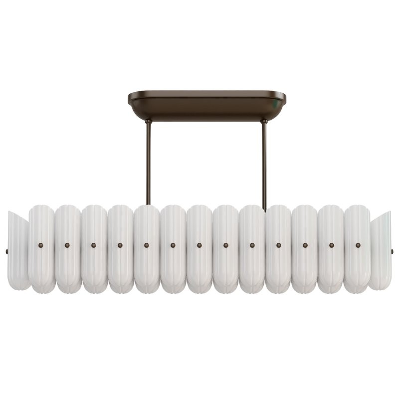 Roll Hill Lorna LED Linear Chandelier - Image 2