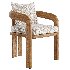 Chloe Teak Dining Chair and Table - Thumbnail 6