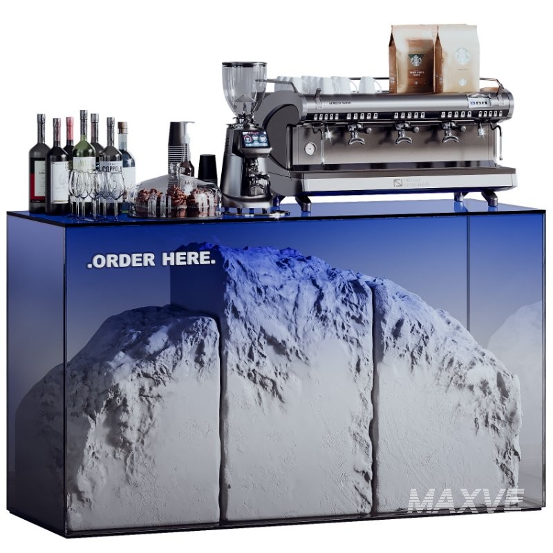 Coffee Shop Reception Restaurant Br Counter - Image 3