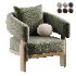 kavala teak lounge chair - Thumbnail 4