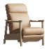 Domingo Vegan Leather Accent Chair - Thumbnail 1