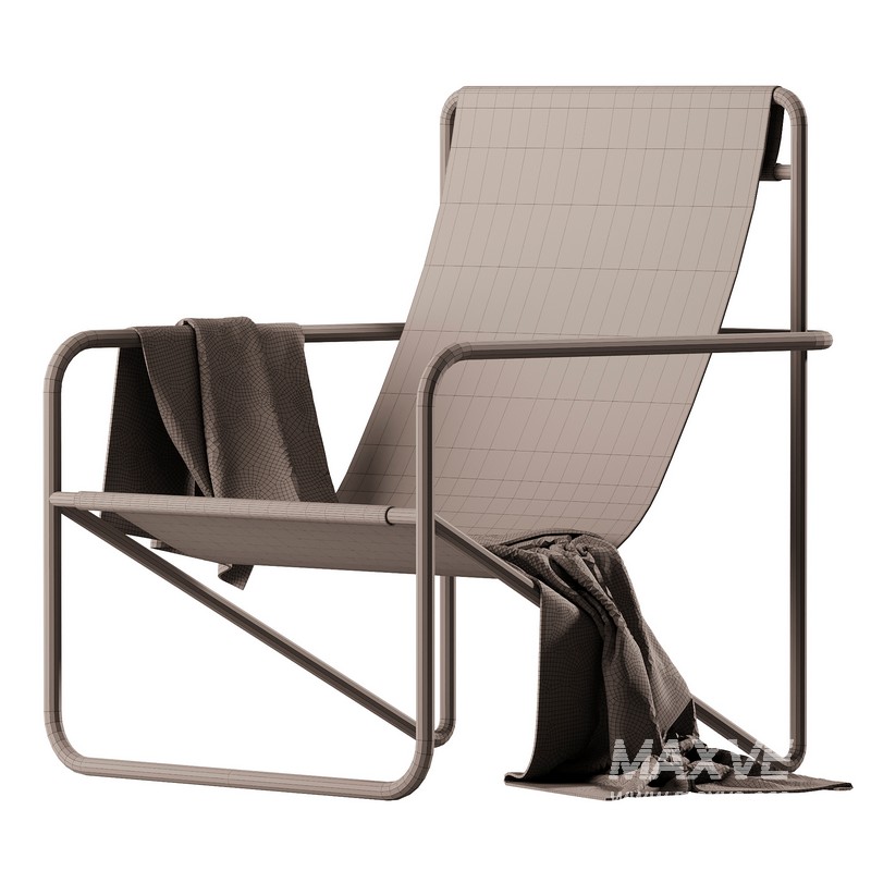 Ferm Living Desert Lounge Chair – Soil - Image 3